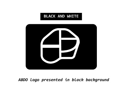 my logo ABDO a simple icon logo