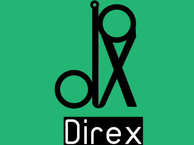 Direx Monogram logo branding design fun art graphic design illustration logo t shirt vector