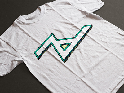 t shirt design for the first letter of my name branding fun art graphic design illustration logo t shirt vector