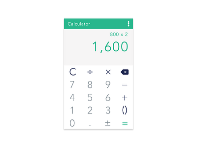 Daily UI #004 - Calculator 004 calculator daily ui ui