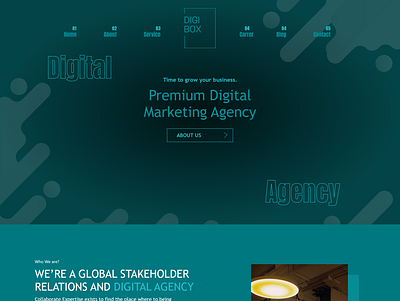 Digital Marketing Agency digital marketing digital marketing design ui ui design uiux website design