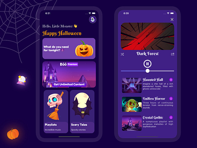 Boo App Design 👻🎃