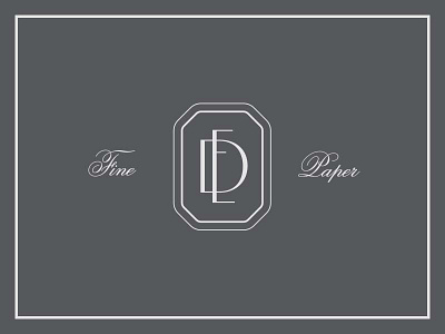 Dear Elouise Monogram branding logo monogram