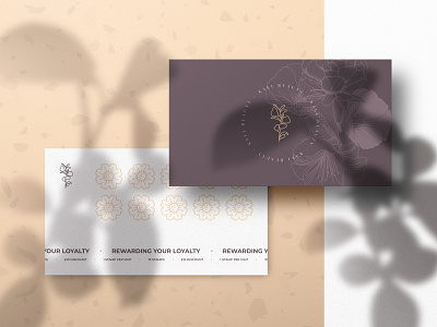 Loyalty Card Design for Kali Beauty branding design graphic design