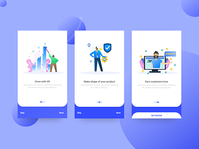 Onboarding Screens