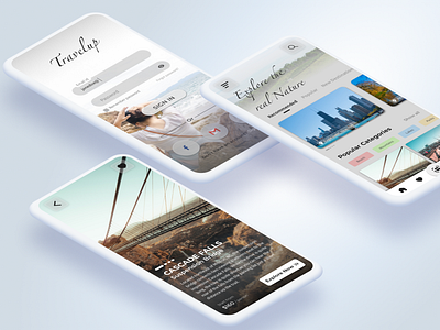 Travelup: An app to explore new destinations