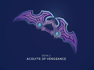 Acolyte of Vengeance antimage archer archery bow dota dota2 mage magic monk purple