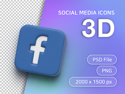 facebook logo psd