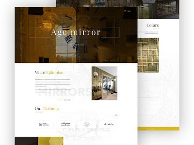 Age Mirror - Landing page