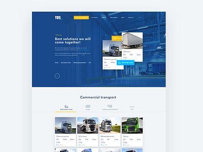 Autotransport web design