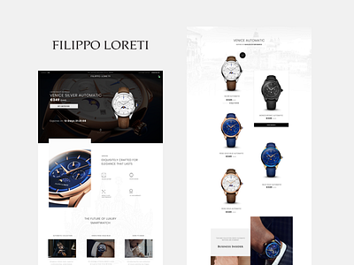 Filippo loreti Venice automatic preorder landing page