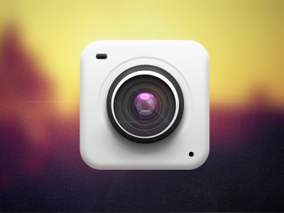 iOS Camera Icon Practice by Hamza Siddiqui on Dribbble