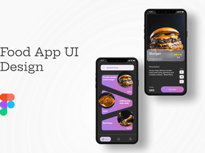 Food app UI design by Onyenma Miracle on Dribbble