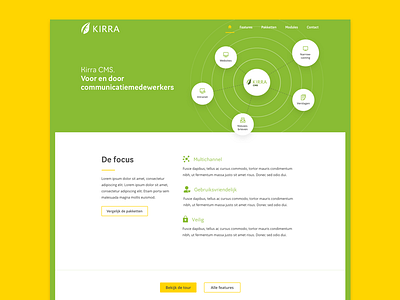 Kirra.nl redesign cms design iwink kirra mobile ui userinterface ux visual web webdesign website