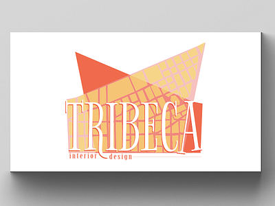 Tribeca Business Card Mockup california color logo design redding