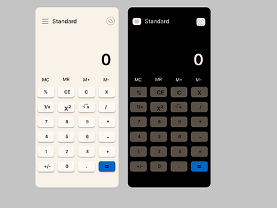 Calculator App daily ui design ui ux