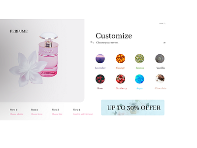 Customize product_Perfume 3d animation graphic design logo motion graphics ui