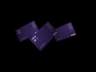 Slice Credit Card add daily ui design product design ui ux