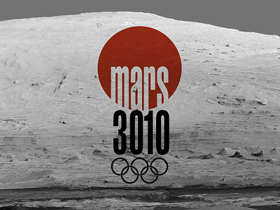 Mars 3010 logo olympics space terrifying isolation tokyo