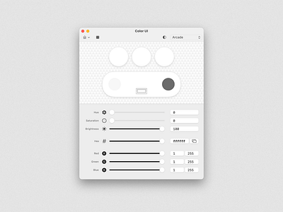 Color UI — macOS app