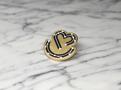 Design Team Enamel Pin 3d beziers branding cinema 4d enamel pins