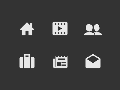 Agency Navigation about agency contact friends home icons news portfolio team wayfinding