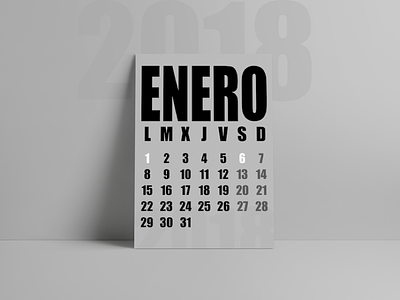 ✖ Calendar Design 2018 ✖ calendar design print