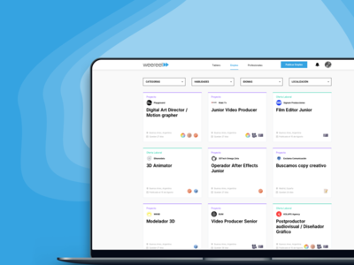Weereel - Employment Page