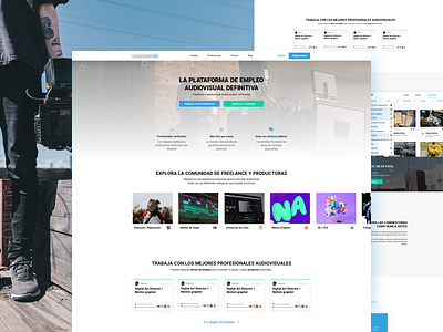 Website design for video jobs page!