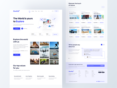 ShareTrip - Travel agency website