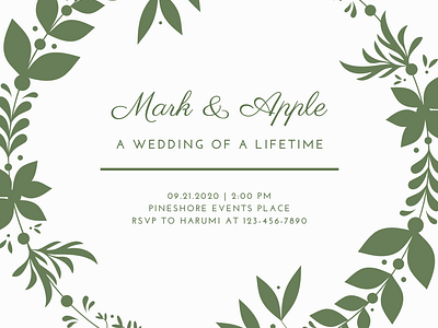 Wedding Invitation