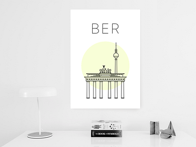 Berlin City Poster