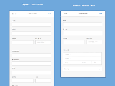 Address Forms address balsamiq forms ux wireframes workflow