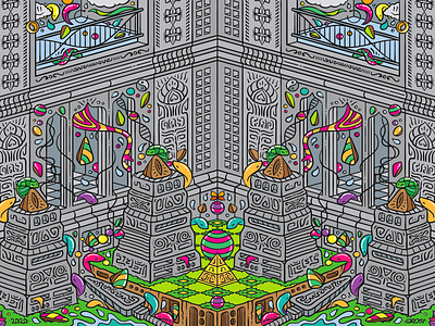 Multidimensional states of Consciousness consciousness design goodvibes idro51 illustration psychedelicart
