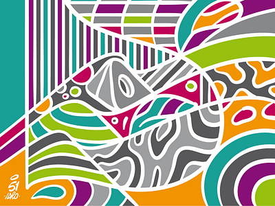 MinimalTrip colors design geometric graphicdesign idro51 illustration minimal opticalart shapes vector