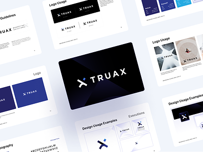 Truax Marketing - Visual Identity brand guidelines branding logo visual identity