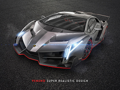 Veneno super realIstic design icon