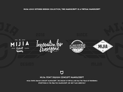 Mijia Logo Extends Design Collection