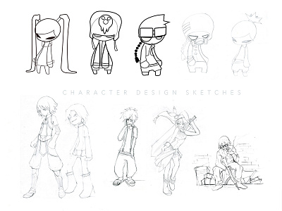 Character Design Sketches