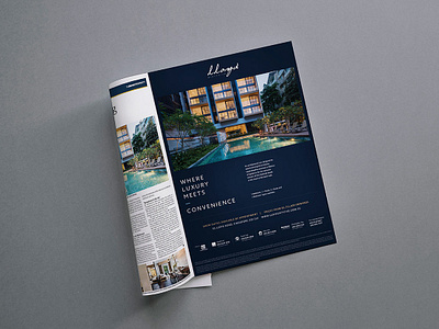 Advertisement graphic design print design property ad real estate real estate ad