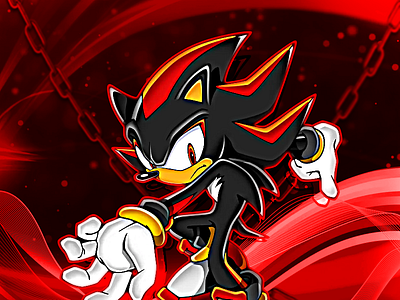 Shadow The Hedgehog Logo anime branding cartoon design editing graphic design icon logo sonic ui vector