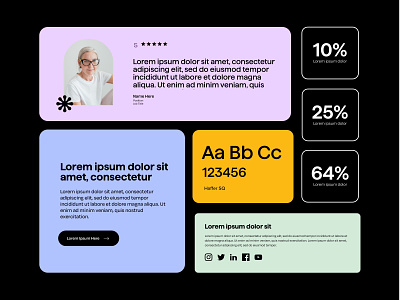 Visual Exploration agency app bold branding clean color dark design font grand rapids modern style tile tech testimonial theme typeface ui ux web design website