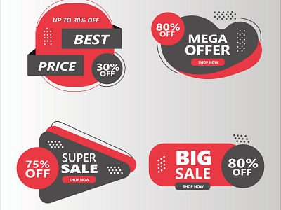 Mega Offer and Best Discount Vector app branding design graphic design illustration logo typography ui ux vector