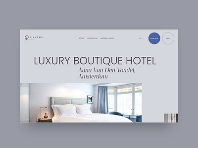 Hotel website redesign concept concept inspiration minimal minimalism typography web design webdesign