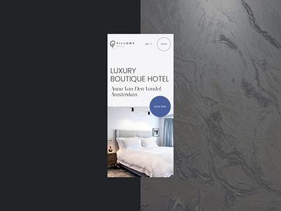 Hotel Redesign Concept animation grid layout hotel mobile mobile design typography webdesign