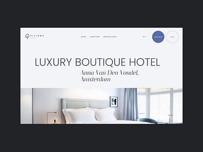 Hotel Redesign Concept — Booking animation booking hotel hotel booking minimal uiux uxdesign webdesign