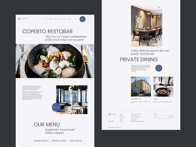 Hotel Redesign Concept animation cafe concept grid layout minimal restaurant typography web design webdesign