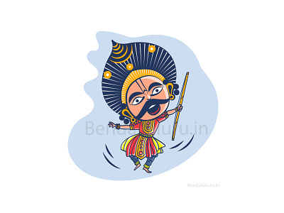 Browse thousands of Yakshagana images for design inspiration | Dribbble