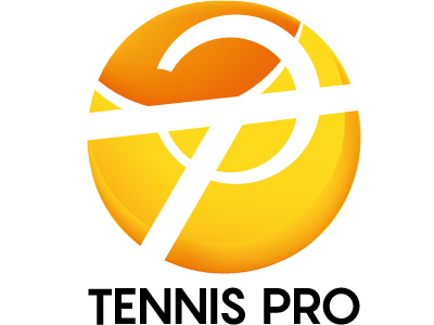 Tennis Pro logo pro sport tennis