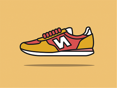 New Balance Illustration 2/10 collection custom design flat illustration newbalance photoshop sneaker